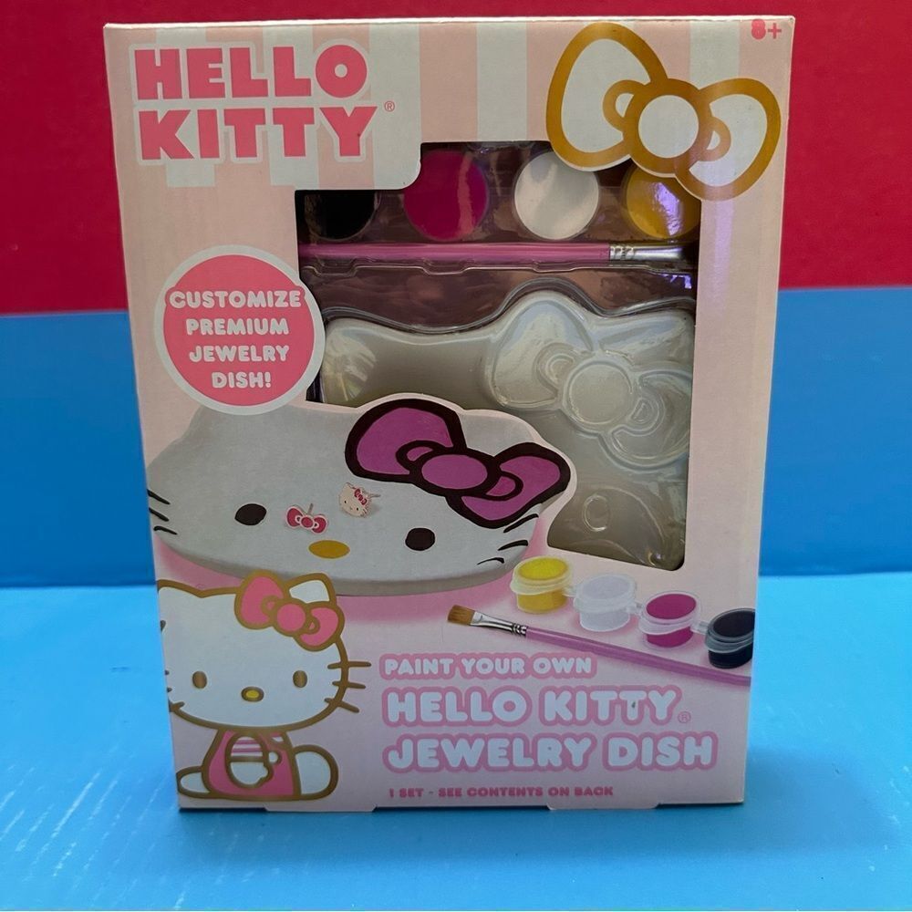 Hello Kitty Jewelry Dish ceramic Tray
